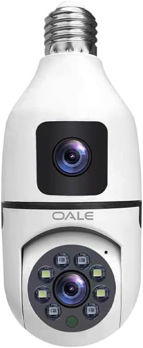 OALE iHome 02 Security Camera Dual Track Audio Support 360 Full View